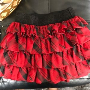 Red plaid Ralph Lauren skirt